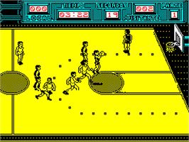 In game image of Golden Basket on the Sinclair ZX Spectrum.