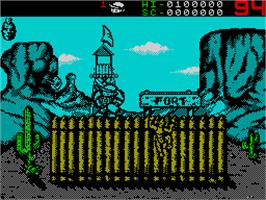 In game image of Hammer Boy on the Sinclair ZX Spectrum.