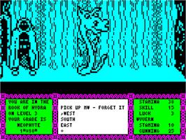 In game image of Heavy on the Magick on the Sinclair ZX Spectrum.