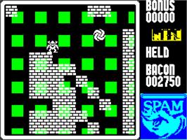 In game image of Higgledy Piggledy on the Sinclair ZX Spectrum.