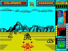 In game image of Hydra on the Sinclair ZX Spectrum.