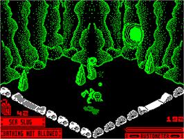 In game image of Hydrofool on the Sinclair ZX Spectrum.
