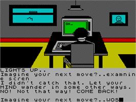In game image of Imagination on the Sinclair ZX Spectrum.