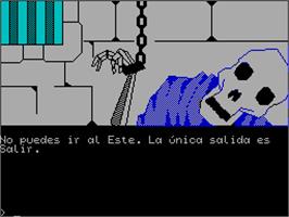 In game image of Jabato on the Sinclair ZX Spectrum.