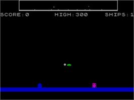 In game image of Jinxter on the Sinclair ZX Spectrum.