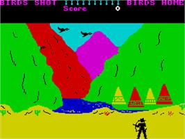 In game image of Kane on the Sinclair ZX Spectrum.