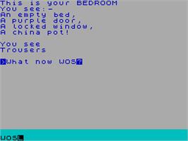 In game image of Mad Martha on the Sinclair ZX Spectrum.