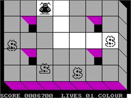 In game image of Pippo on the Sinclair ZX Spectrum.