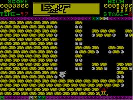 In game image of Quackshot on the Sinclair ZX Spectrum.
