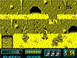 In game image of Renegade III: The Final Chapter on the Sinclair ZX Spectrum.