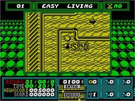 In game image of Rock 'n Roll on the Sinclair ZX Spectrum.