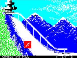 In game image of Solid Gold on the Sinclair ZX Spectrum.
