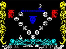 In game image of Soul of a Robot on the Sinclair ZX Spectrum.