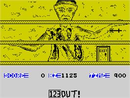 In game image of The Ice Temple on the Sinclair ZX Spectrum.