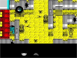 In game image of Top Cat in Beverly Hills Cats on the Sinclair ZX Spectrum.