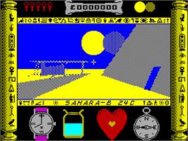 In game image of Total Eclipse on the Sinclair ZX Spectrum.