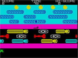 In game image of Trigger on the Sinclair ZX Spectrum.