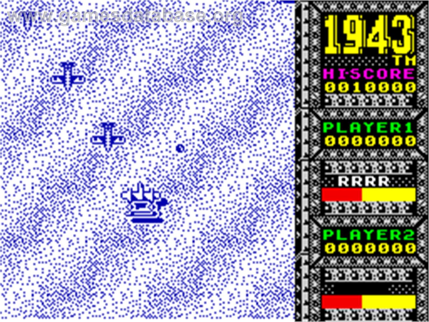 1943: The Battle of Midway - Sinclair ZX Spectrum - Artwork - In Game