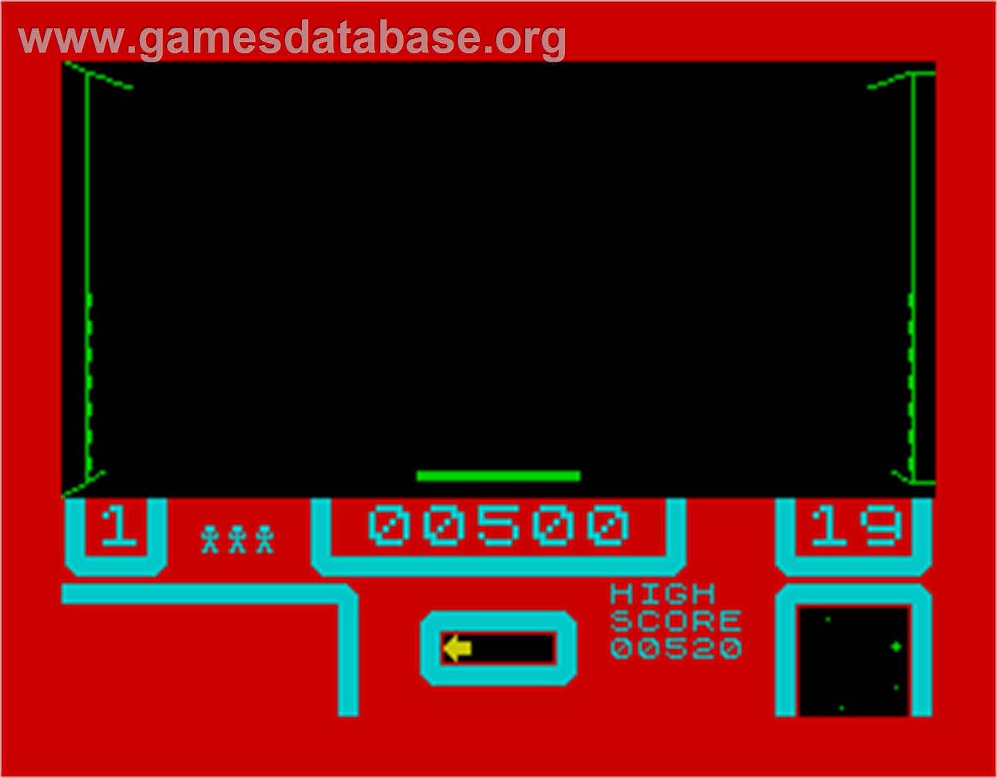3D Bat Attack - Sinclair ZX Spectrum - Artwork - In Game