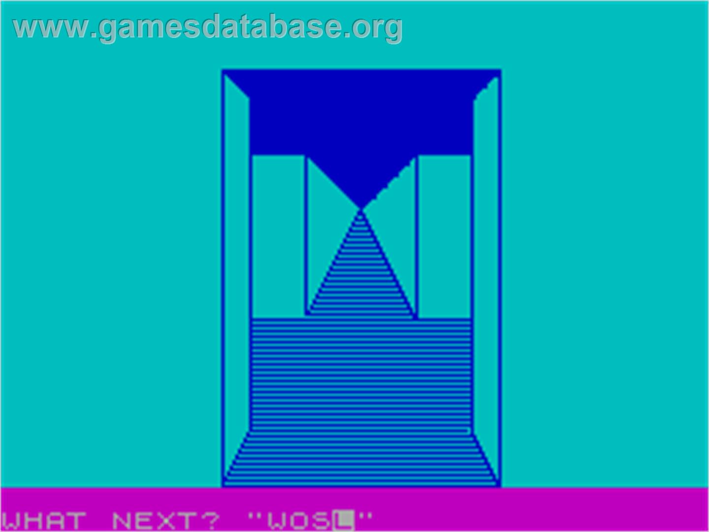 3D Maze - Sinclair ZX Spectrum - Artwork - In Game