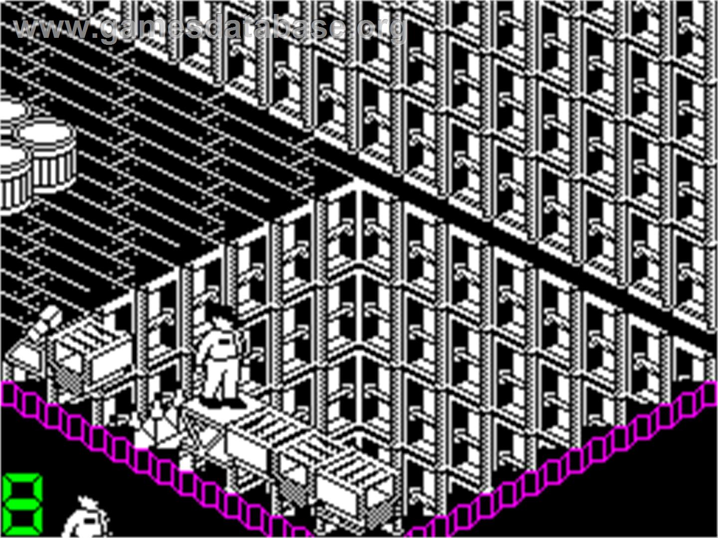A.L.C.O.N. - Sinclair ZX Spectrum - Artwork - In Game