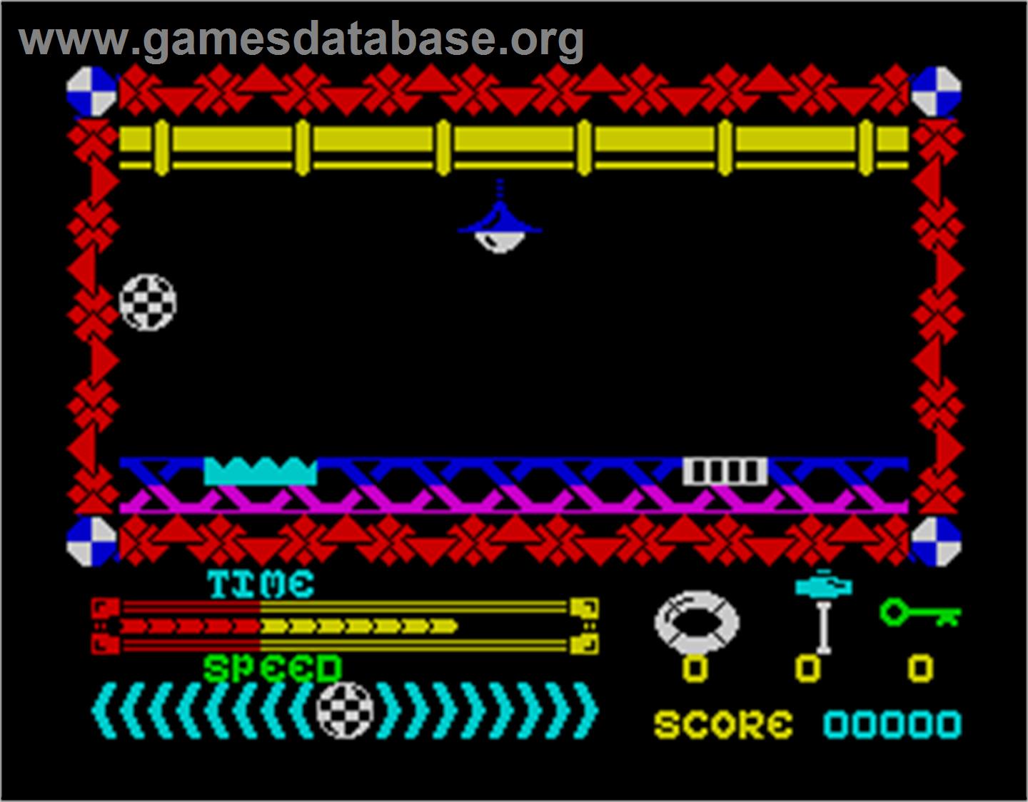Action Reflex - Sinclair ZX Spectrum - Artwork - In Game