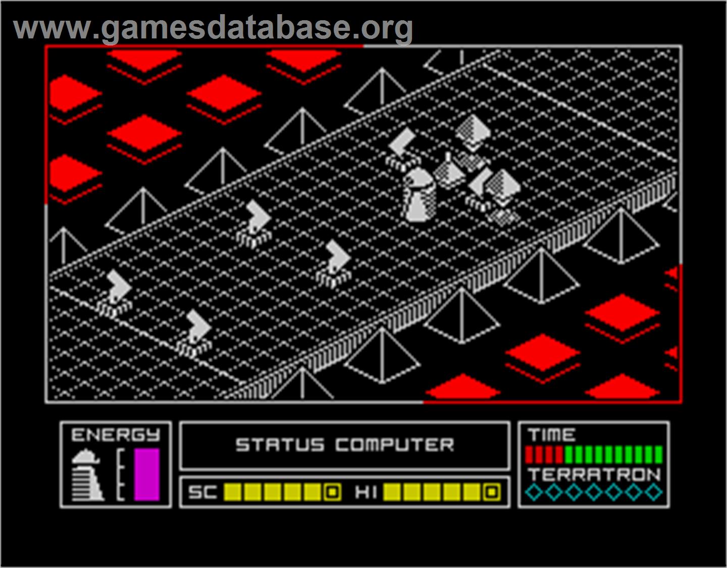 Alien Highway: Encounter 2 - Sinclair ZX Spectrum - Artwork - In Game