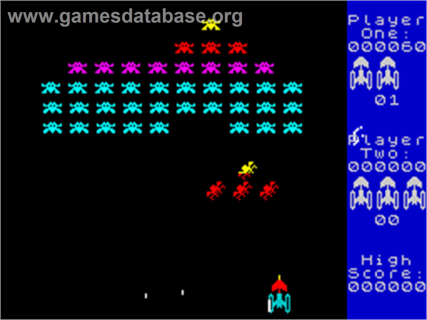 Arcade Classics - Sinclair ZX Spectrum - Artwork - In Game