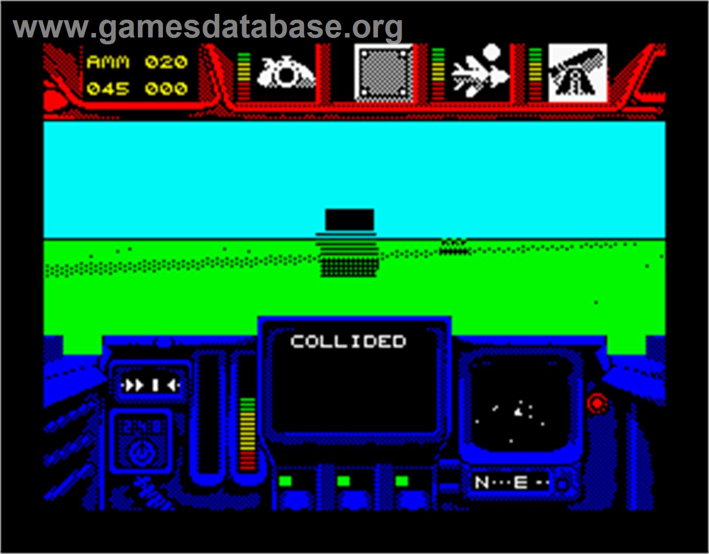 Battle Command - Sinclair ZX Spectrum - Artwork - In Game