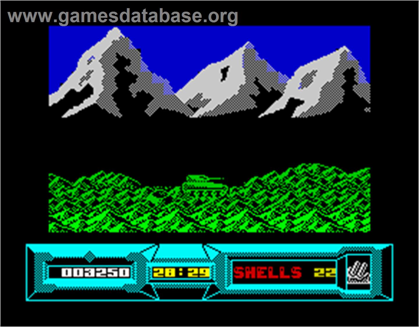 Battle Valley - Sinclair ZX Spectrum - Artwork - In Game