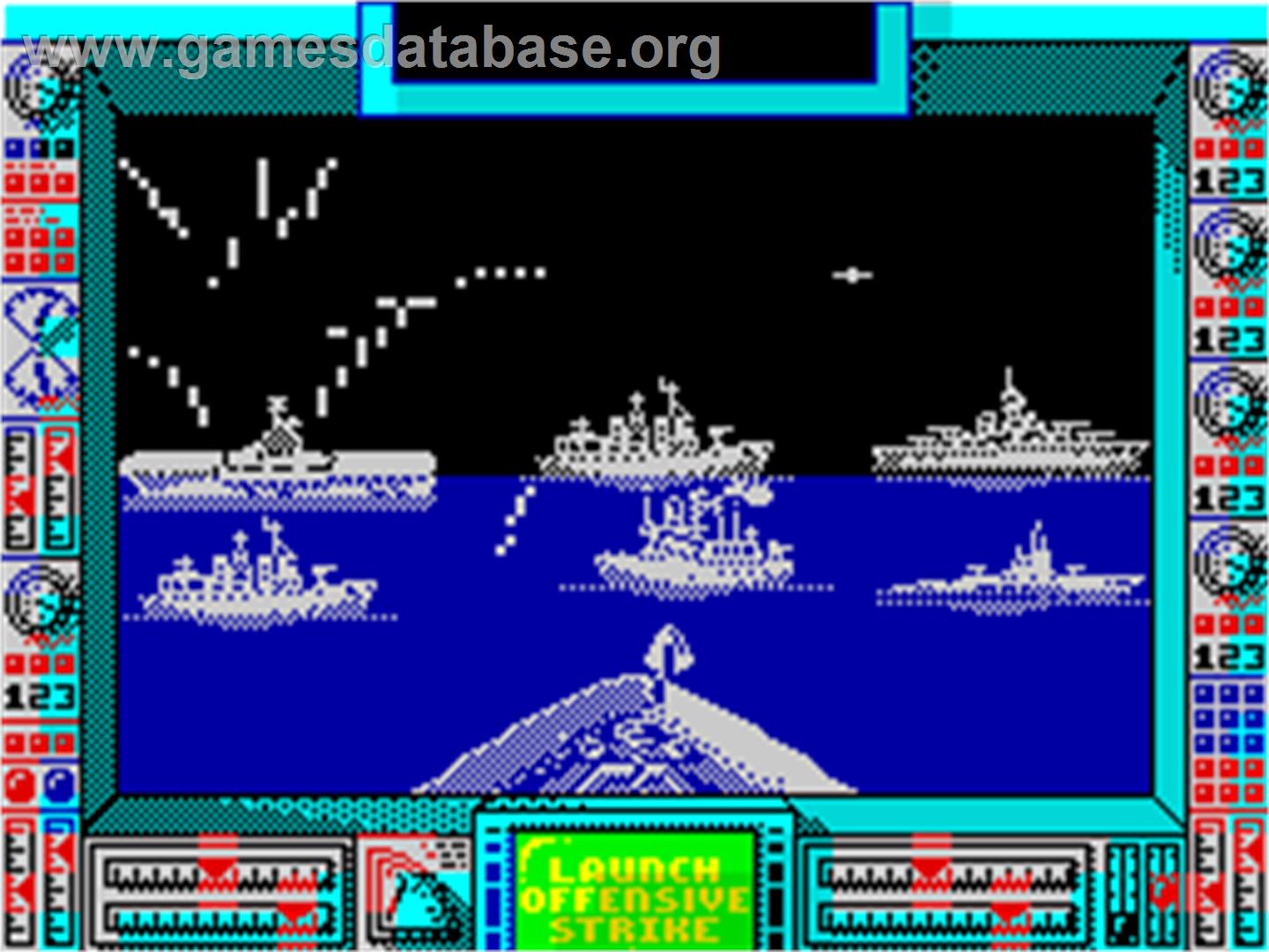 Battleship - Sinclair ZX Spectrum - Artwork - In Game
