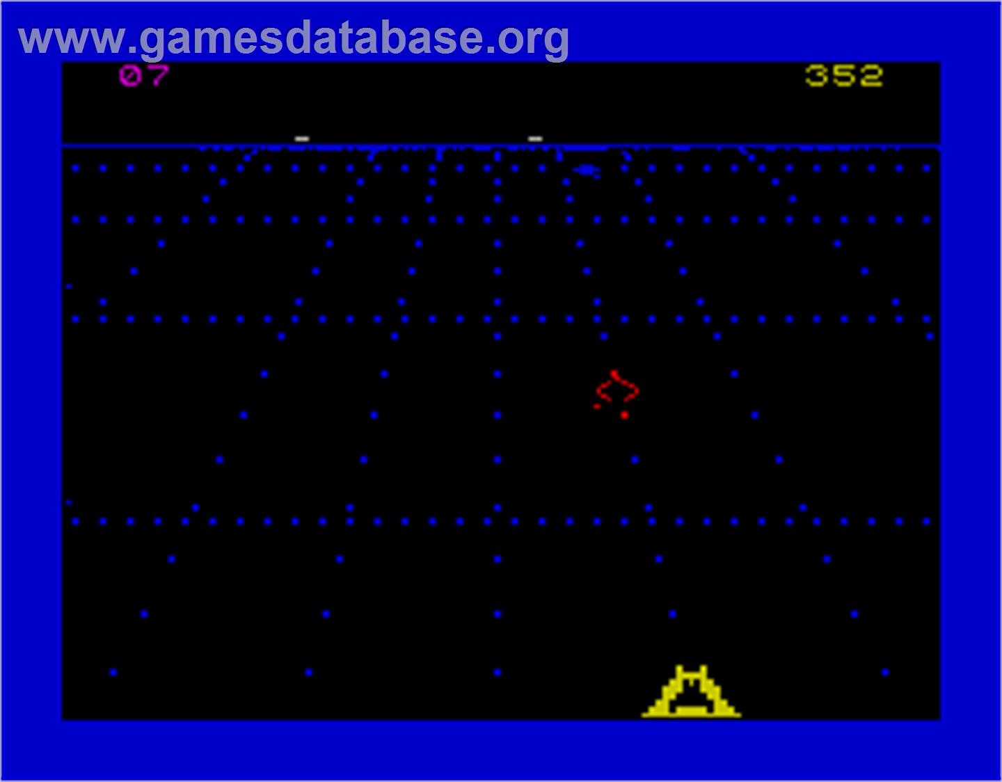 Beamrider - Sinclair ZX Spectrum - Artwork - In Game