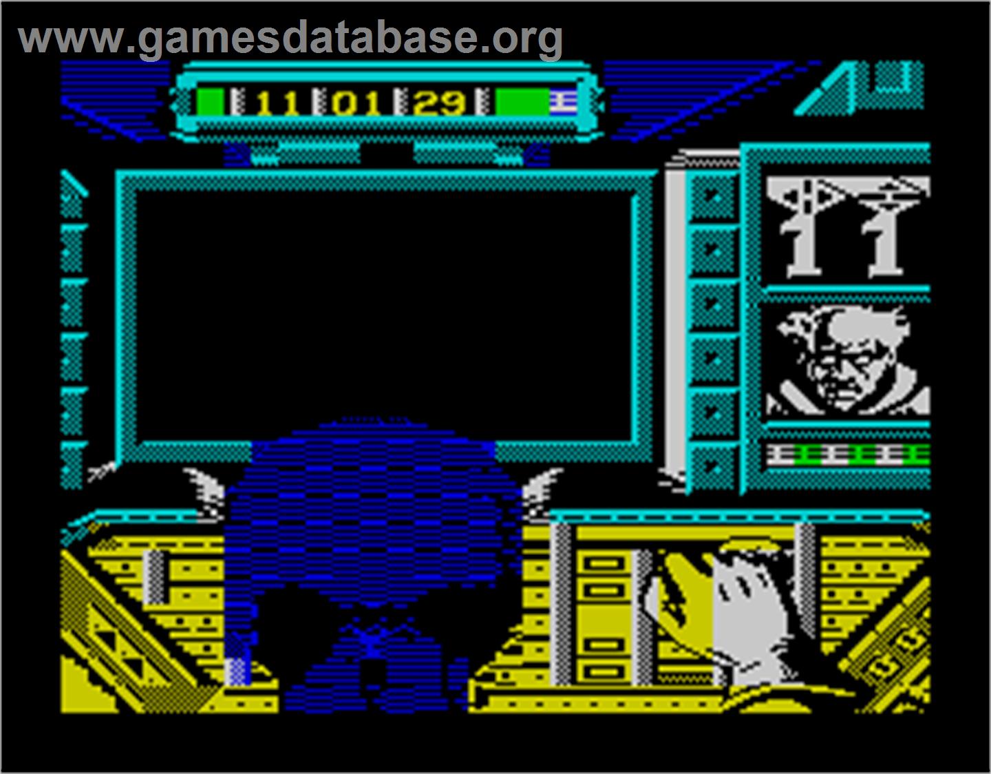Captain America Defies the Doom Tube - Sinclair ZX Spectrum - Artwork - In Game