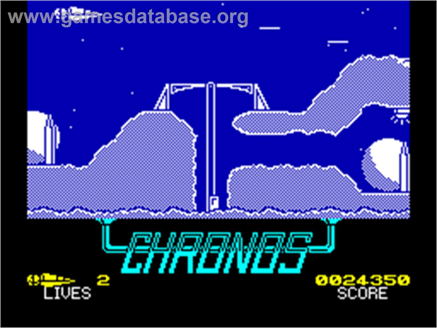 Chronos: A Tapestry of Time - Sinclair ZX Spectrum - Artwork - In Game