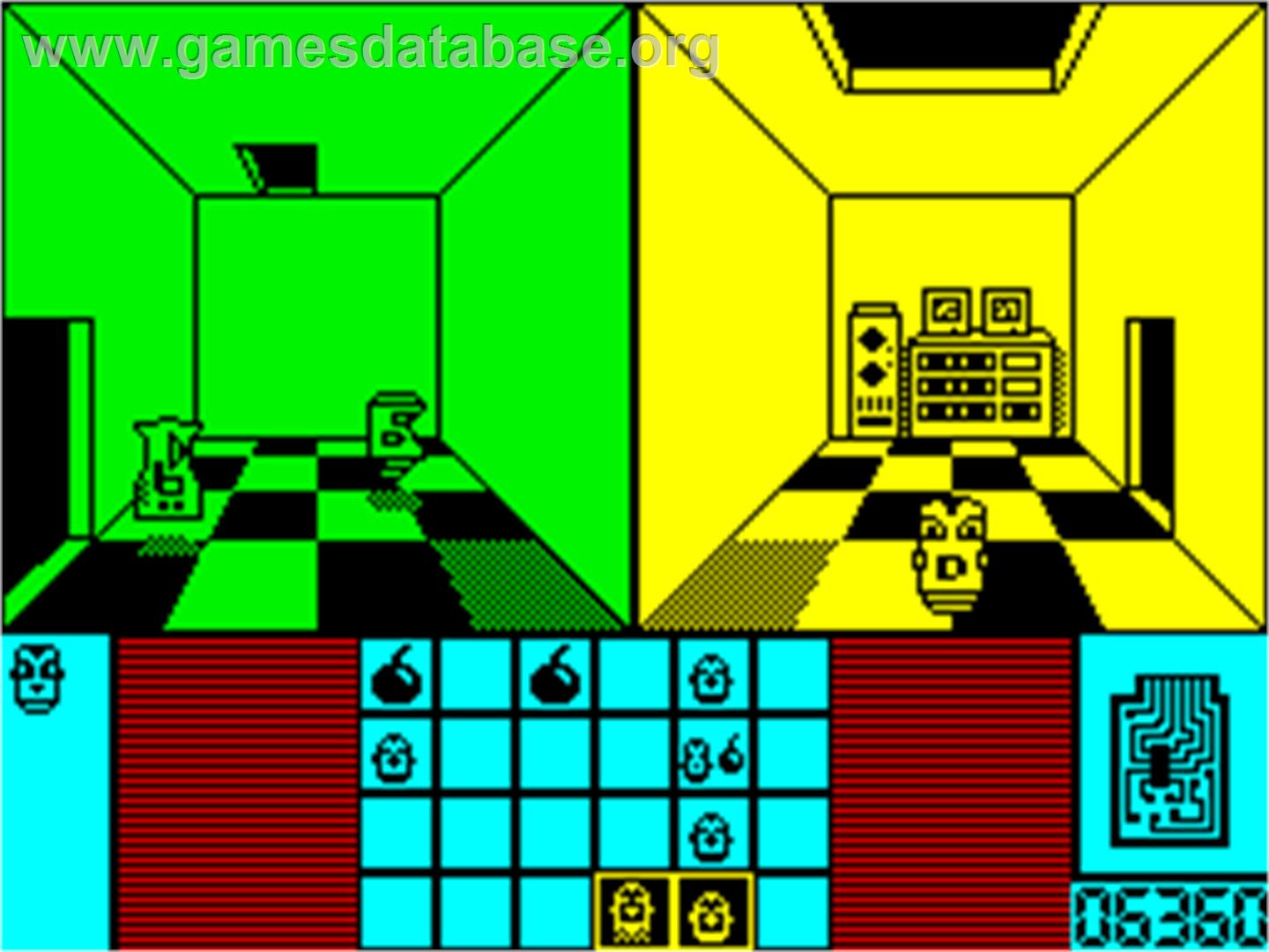 Deactivators - Sinclair ZX Spectrum - Artwork - In Game