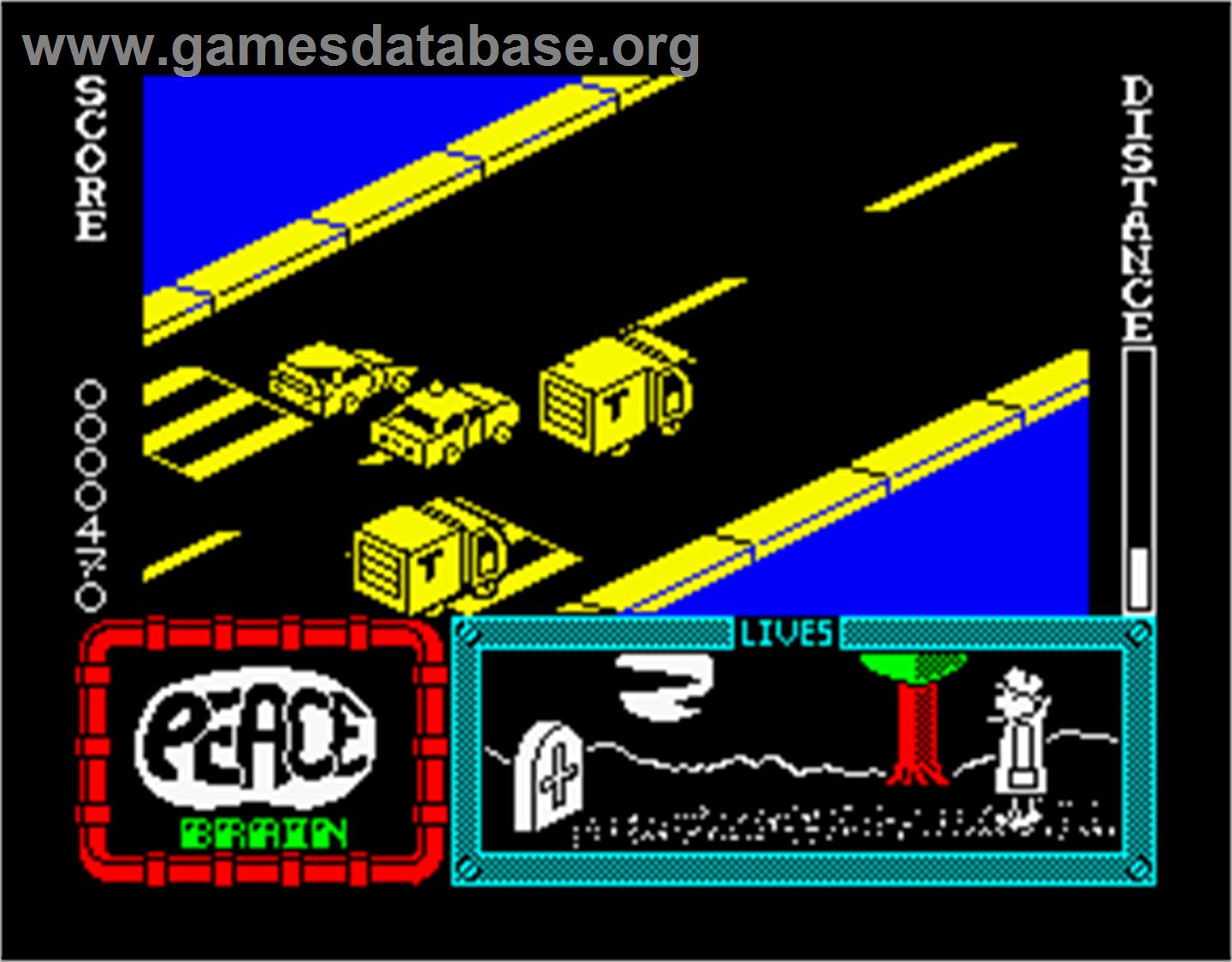 Devon Aire in the Hidden Diamond Caper - Sinclair ZX Spectrum - Artwork - In Game