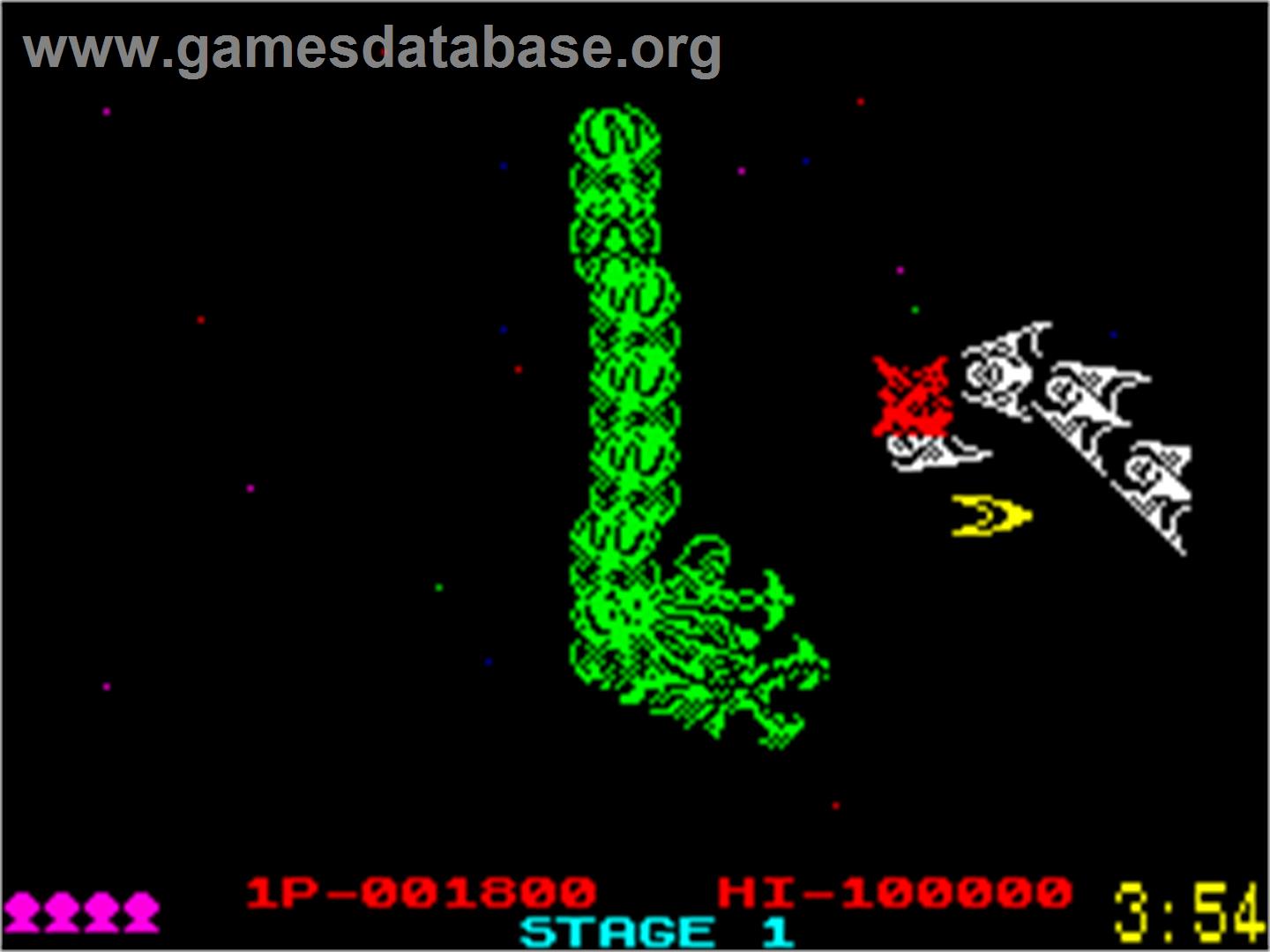 Dragon Breed - Sinclair ZX Spectrum - Artwork - In Game