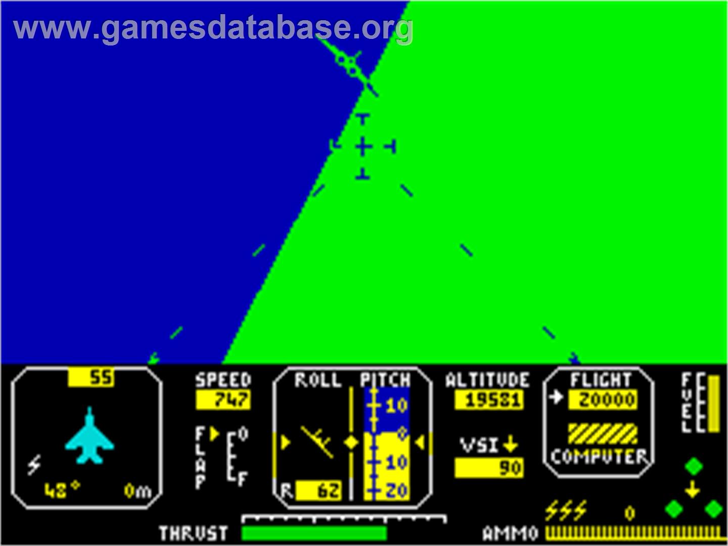 Fighter Pilot - Sinclair ZX Spectrum - Artwork - In Game