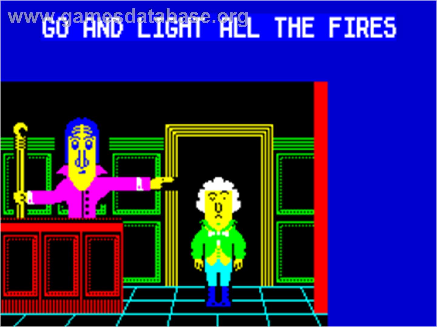 Flunky - Sinclair ZX Spectrum - Artwork - In Game