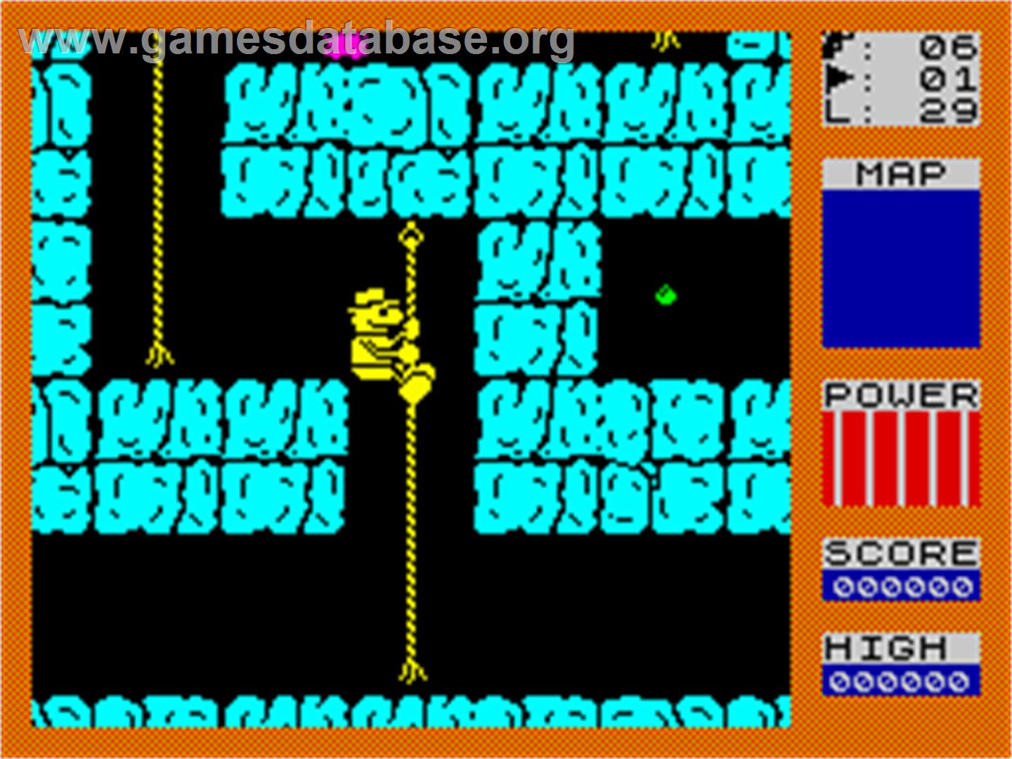Fred - Sinclair ZX Spectrum - Artwork - In Game