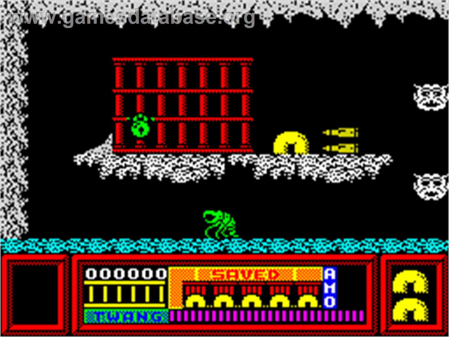 Frost Byte - Sinclair ZX Spectrum - Artwork - In Game