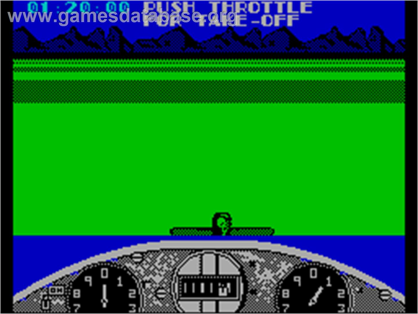 G-Loc Air Battle - Sinclair ZX Spectrum - Artwork - In Game