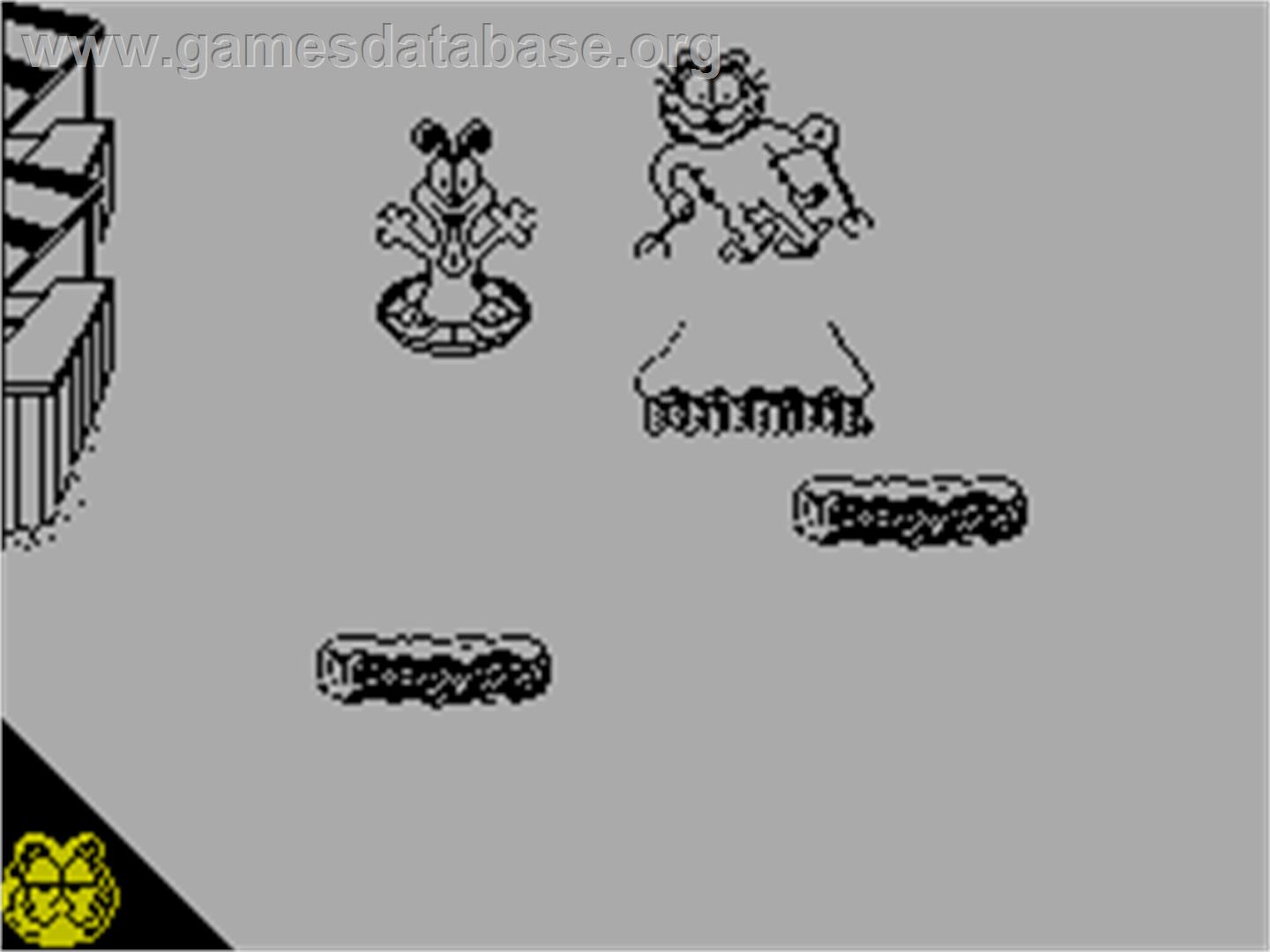 Garfield: Winter's Tail - Sinclair ZX Spectrum - Artwork - In Game