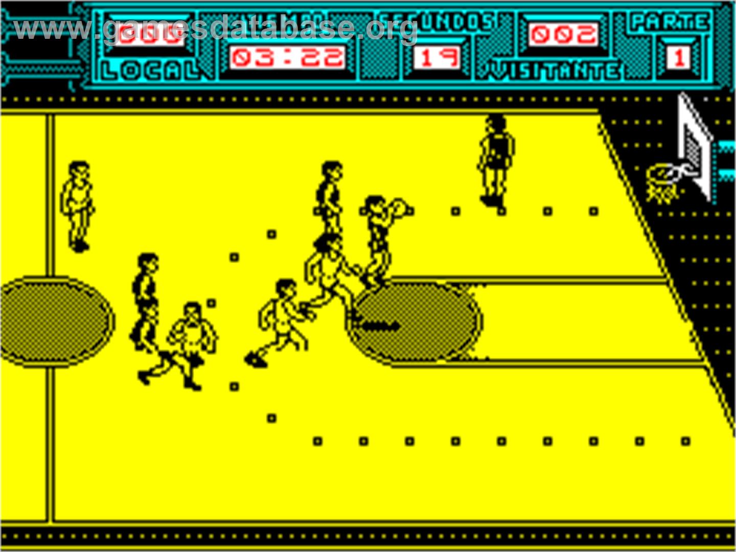 Golden Basket - Sinclair ZX Spectrum - Artwork - In Game