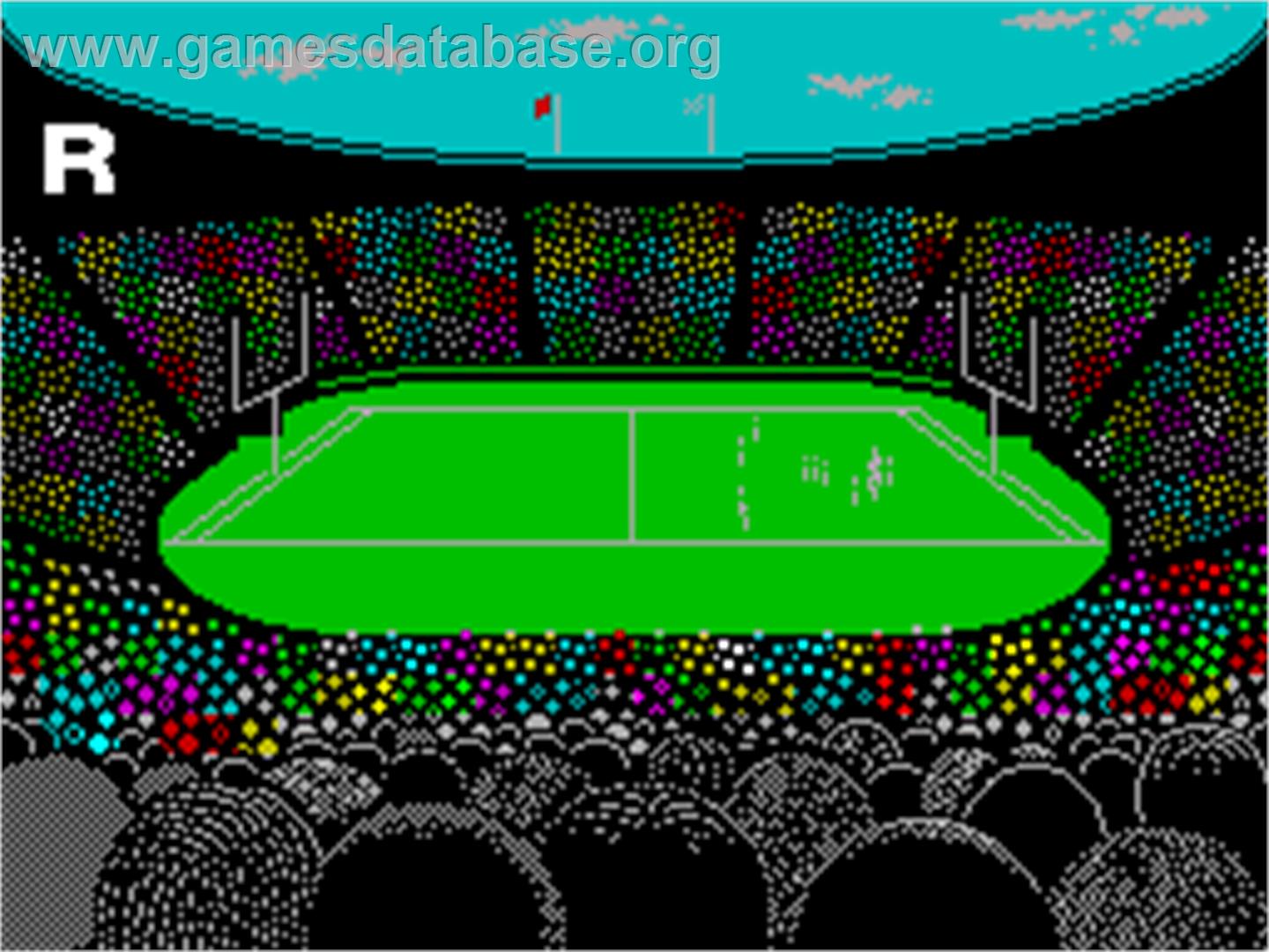 Grid Iron 2 - Sinclair ZX Spectrum - Artwork - In Game