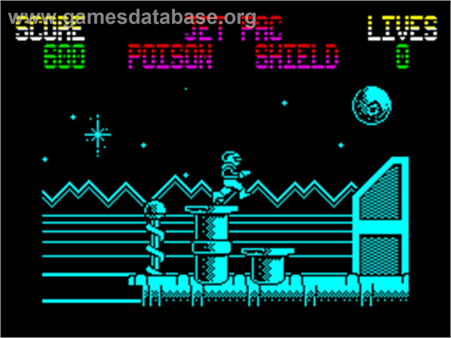 Gunrunner - Sinclair ZX Spectrum - Artwork - In Game