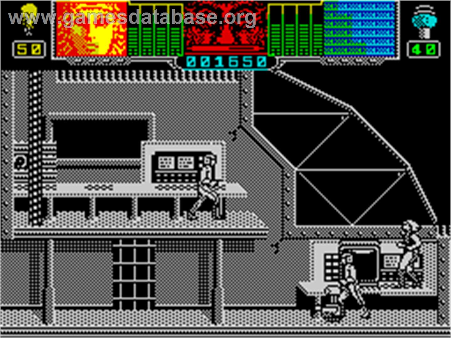 Hammerfist - Sinclair ZX Spectrum - Artwork - In Game
