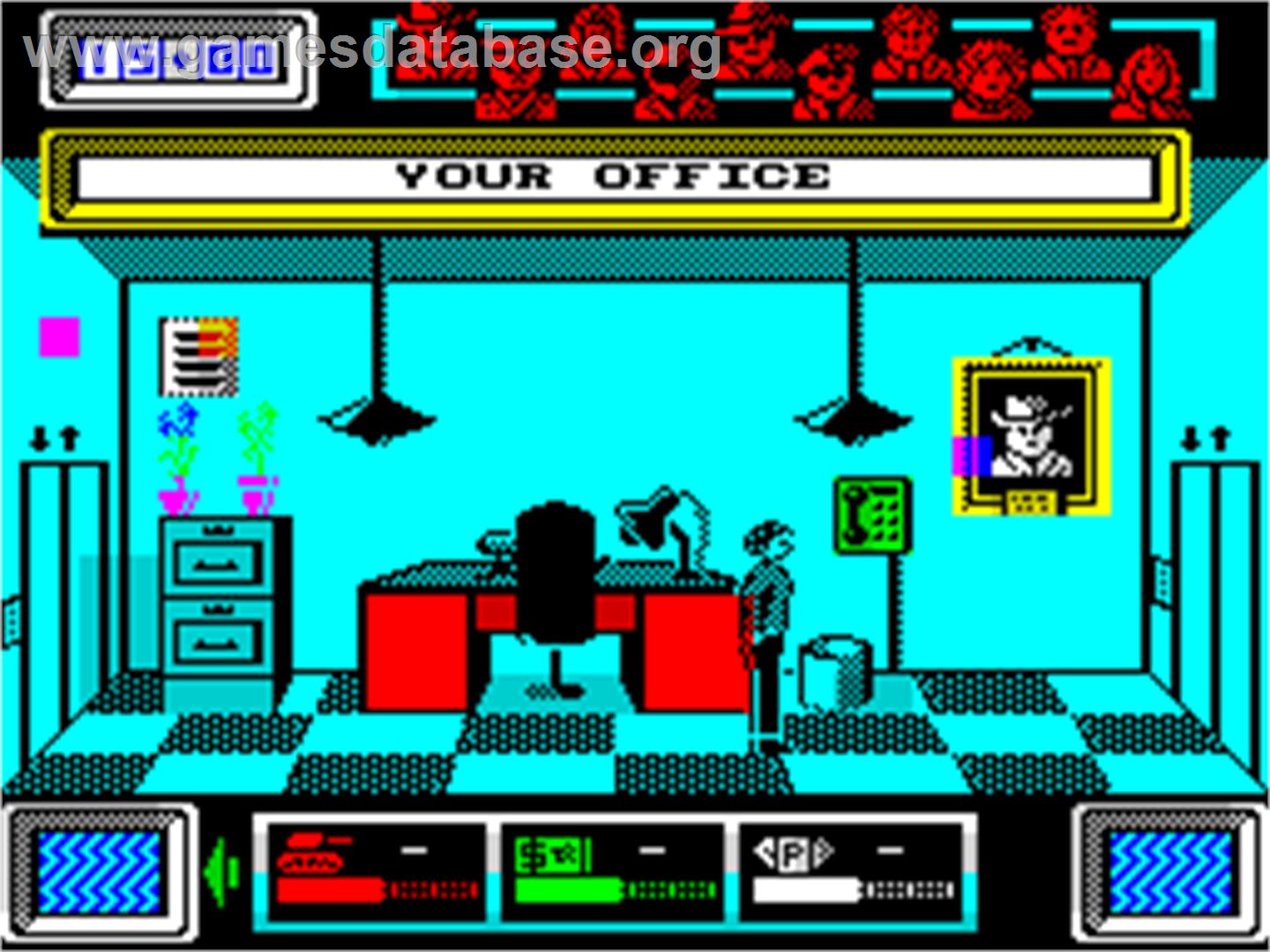 Hijack - Sinclair ZX Spectrum - Artwork - In Game