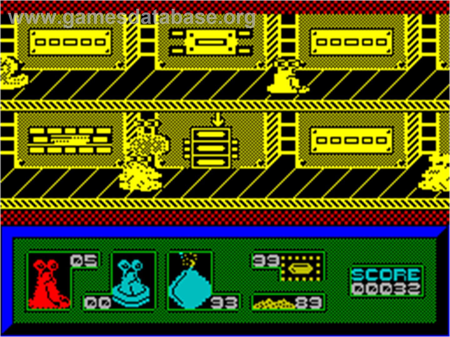 I-Alien - Sinclair ZX Spectrum - Artwork - In Game