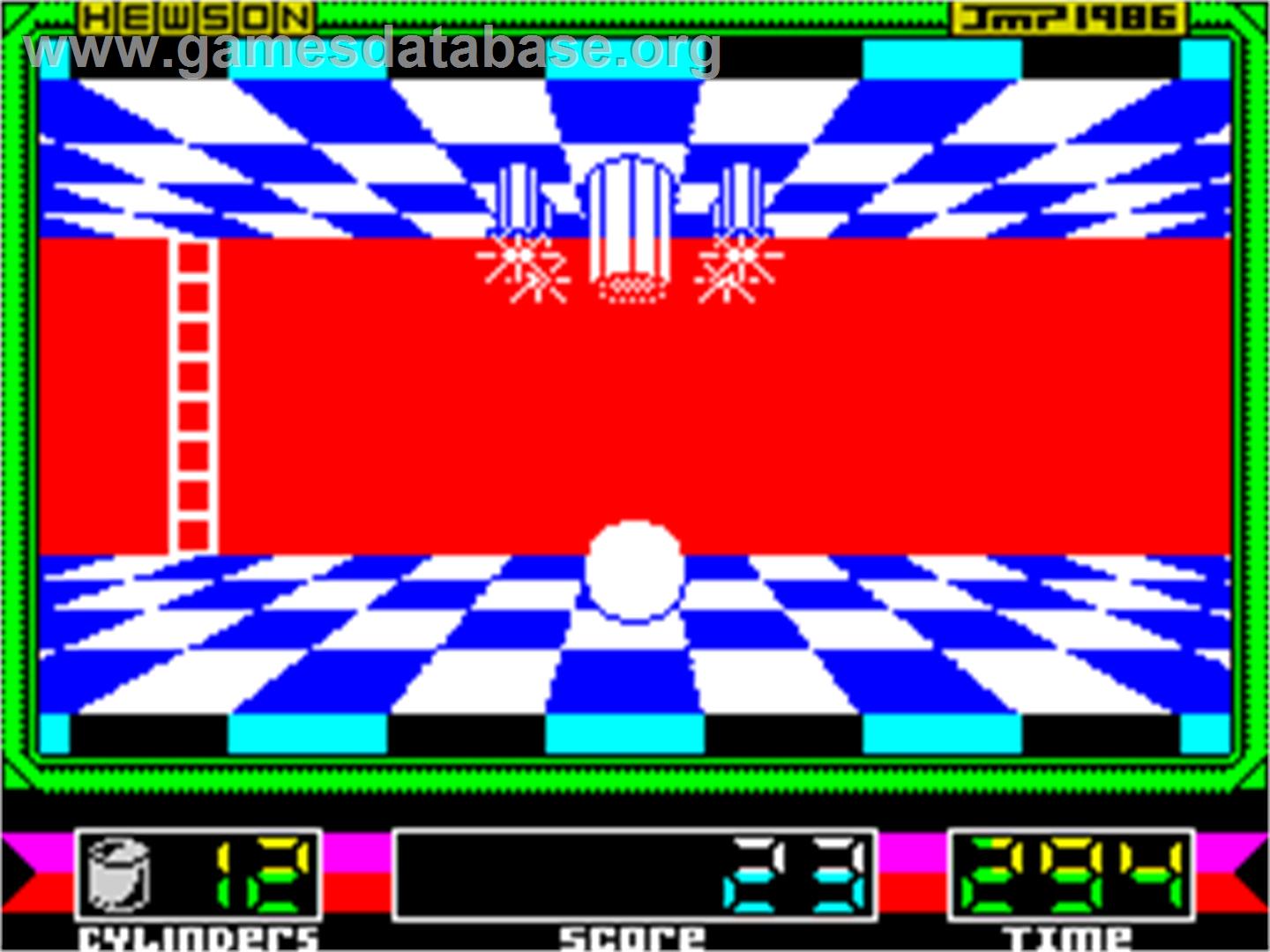 Impossaball - Sinclair ZX Spectrum - Artwork - In Game